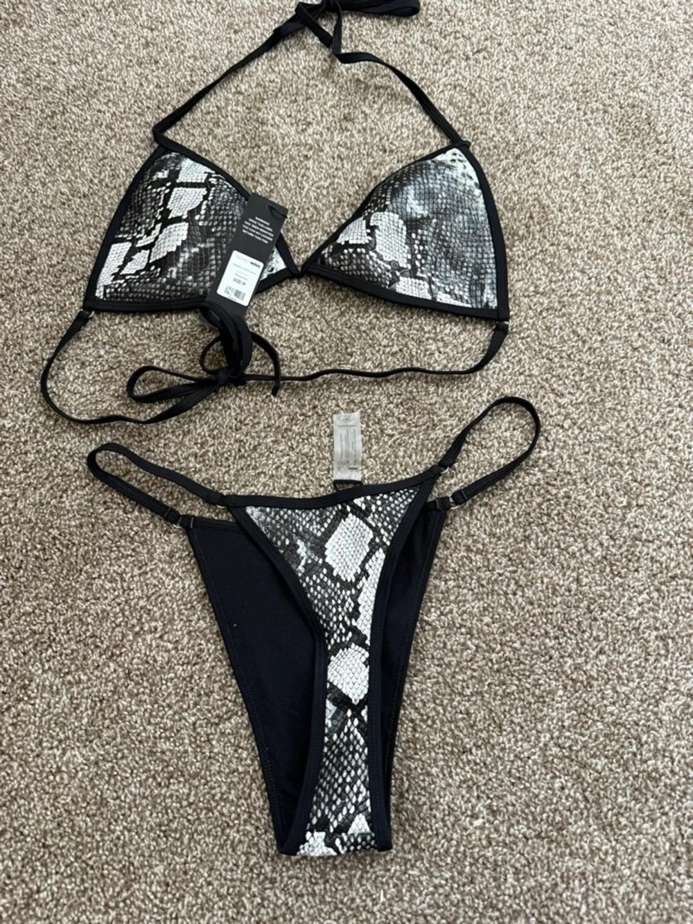 Snake Print Bikini